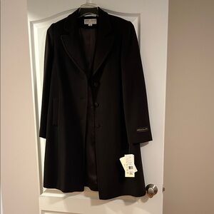 Vintage Larry Levine camel hair trench